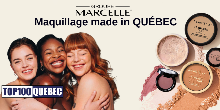 québec Top 100 Québec : Maquillage Marcelle made in Quebec MARCELLE 900x450